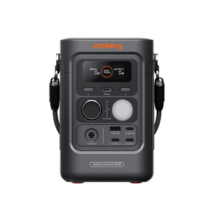 Jackery Explorer 300D Portable Power Station | 288Wh LiFePO4 | 140W USB-C Fast Charging | Starlink Mini-Ready | 10-Year Lifespan | 2.75kg | LED Light - ShopSolar: Complete Solar Kits + Lifetime Customer Support