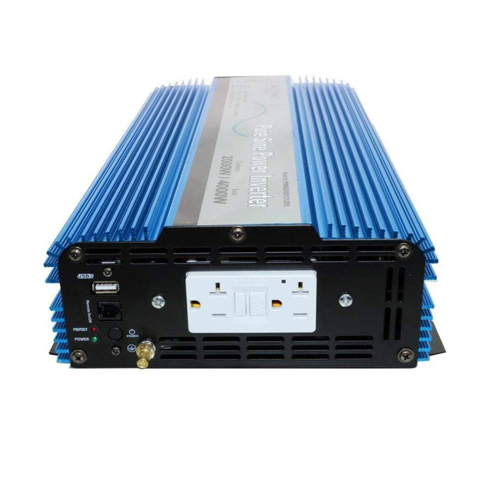 *[Refurbished]* 2000 Watt Pure Sine Wave Inverter ETL Listed to UL 458 - ShopSolar.com