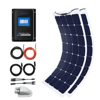 ACOPOWER 110W 12V Flexible Solar Panel Kit w/ 20A PWM Charge Controller - ShopSolar.com