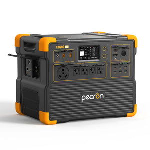 Pecron E3600 LFP 3,600W / 3,072Wh Portable Power Station + Choose Custom Solar Panel Bundle Option | 5-Year Warranty | Complete Solar Kit - ShopSolar.com