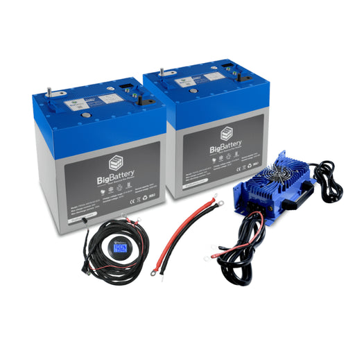 BigBattery 24V EAGLE 2 LiFePO4 Battery | 64Ah, 1.63kWh | Expandable Kits | 10-Year Warranty - ShopSolar.com