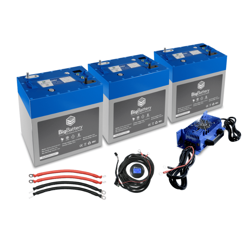 BigBattery 24V EAGLE 2 LiFePO4 Battery | 64Ah, 1.63kWh | Expandable Kits | 10-Year Warranty - ShopSolar: Complete Solar Kits + Lifetime Customer Support