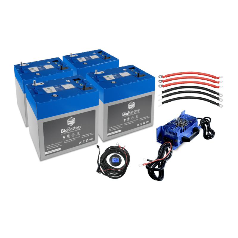 BigBattery 24V EAGLE 2 LiFePO4 Battery | 64Ah, 1.63kWh | Expandable Kits | 10-Year Warranty - ShopSolar: Complete Solar Kits + Lifetime Customer Support