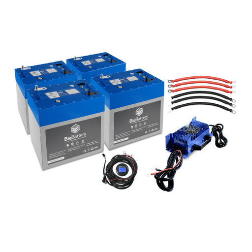 BigBattery 24V EAGLE 2 LiFePO4 Battery | 64Ah, 1.63kWh | Expandable Kits | 10-Year Warranty - ShopSolar.com