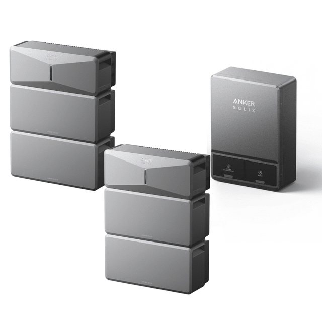 Anker SOLIX E10 DUAL - Whole Home Backup System | 12-48 kWh LiFePO4 Battery | 20-60 kW Turbo Output | Smart Grid & Storm-Guard - ShopSolar: Complete Solar Kits + Lifetime Customer Support