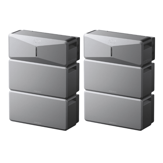 Anker SOLIX E10 DUAL - Whole Home Backup System | 12-48 kWh LiFePO4 Battery | 20-60 kW Turbo Output | Smart Grid & Storm-Guard - ShopSolar: Complete Solar Kits + Lifetime Customer Support