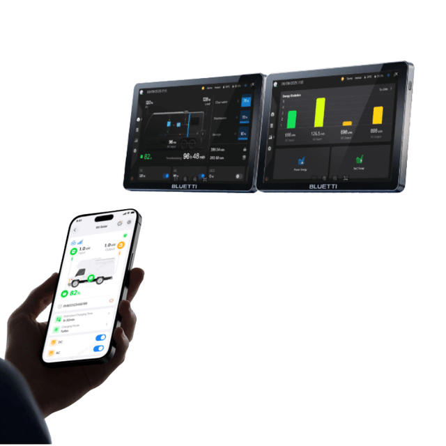 BLUETTI Epad Central Control Screen | Touchscreen Smart Hub for RV & Off-Grid Systems | NMEA 2000/RV-C Compatible | 5-Year Warranty - ShopSolar: Complete Solar Kits + Lifetime Customer Support