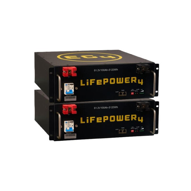 EG4 [LifePower4] V2 48V 100AH Lithium Battery | 5.12kWh Server Rack Battery | UL Listed | Best Seller - ShopSolar.com