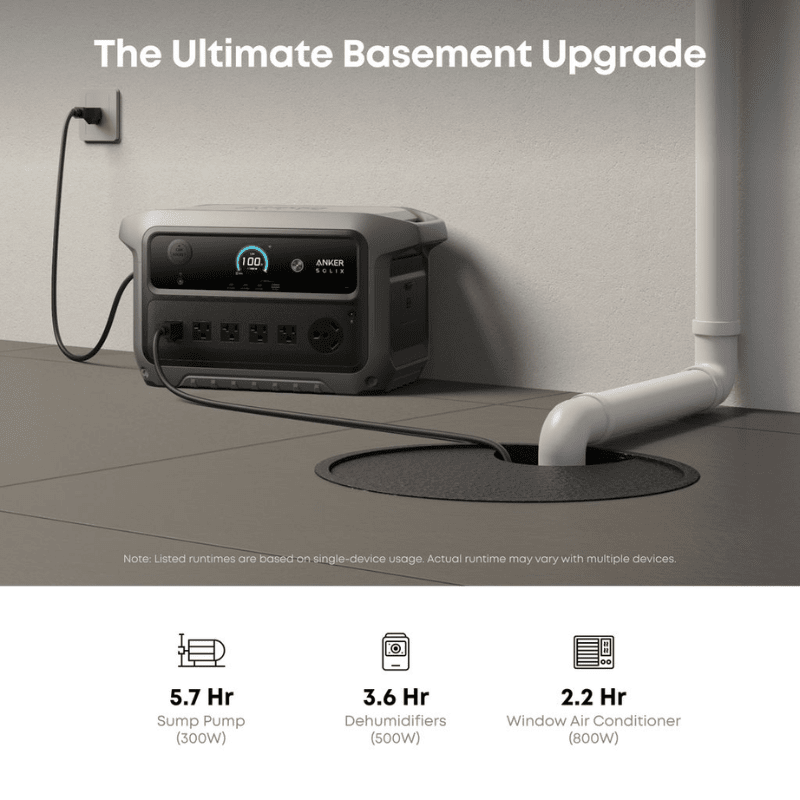 Anker SOLIX C2000 Gen2 Portable Power Station | 2,048Wh / 2,400W (4,000W Peak) | 58-Min UltraFast Recharge | Expandable to 4kWh | Choose Your Bundle | 5-Year Warranty - ShopSolar: Complete Solar Kits + Lifetime Customer Support