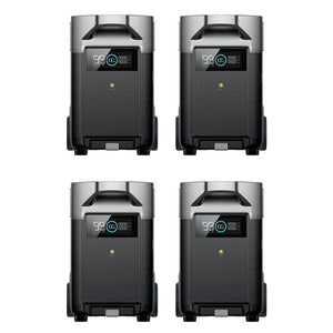 EcoFlow DELTA PRO [Smart Expansion Battery] | 3,600wH Capacity | Double Your Storage | 6,000 Lifecycles | 5-Year Warranty - ShopSolar.com