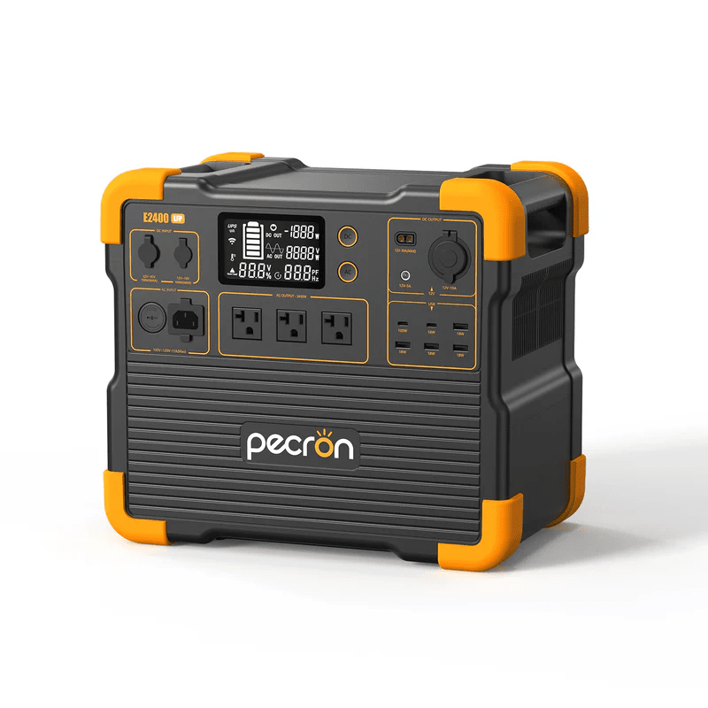 Pecron E2400LFP 2,400W / 2,048Wh Portable Power Station + Choose Your Custom Bundle | LiFePO4 Battery | Expandable Solar Kits | 4-Year Warranty - ShopSolar: Complete Solar Kits + Lifetime Customer Support