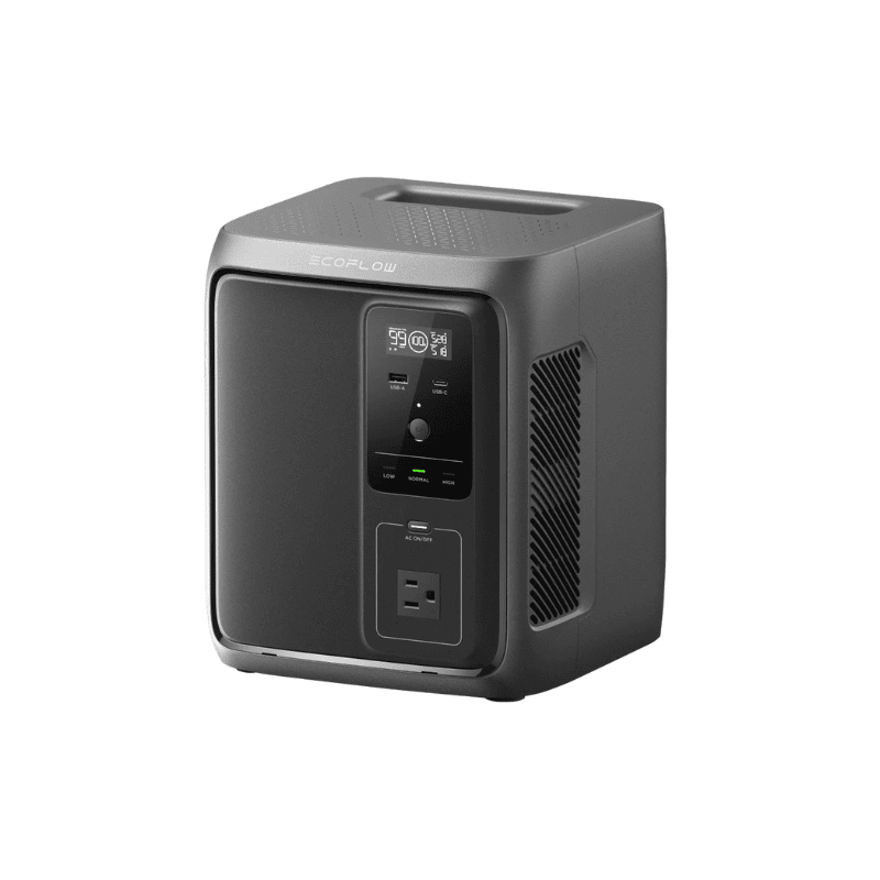 EcoFlow DELTA 3 1000 Air | 960Wh Portable Power Station | 10ms UPS Backup | 500W AC Output + 1,000W X-Boost | Fast Solar + AC Charging | 2-Year Warranty - ShopSolar: Complete Solar Kits + Lifetime Customer Support