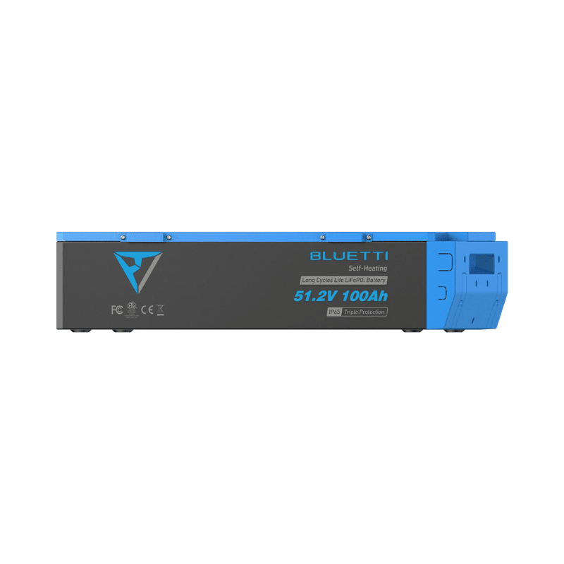 BLUETTI B4810 LiFePO4 Battery | 5,120Wh (51.2V, 100Ah) | Modular, Self-Heating, IP65 Rated | 5-Year Warranty - ShopSolar: Complete Solar Kits + Lifetime Customer Support