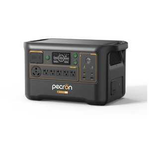 Pecron F3000 LFP Portable Power Station | 3,600W Inverter & 3,072Wh LiFePO4 | Fast Charging + Expandable | Solar & AC Recharge | 5-Year Warranty - ShopSolar: Complete Solar Kits + Lifetime Customer Support