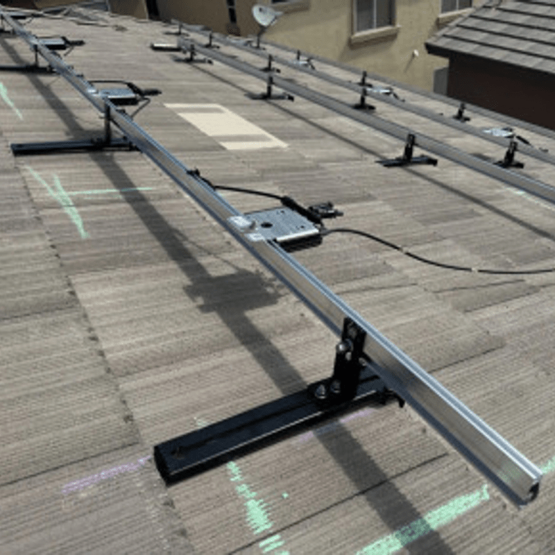 IntegraRack IR-T1 TileBallast No Penetration Solar Roof Mount | 10 Pack or 10 Pack + Epoxy | Works with All Rail Systems | 165 MPH Wind Rated | UL 2703 Compliant - ShopSolar: Complete Solar Kits + Lifetime Customer Support