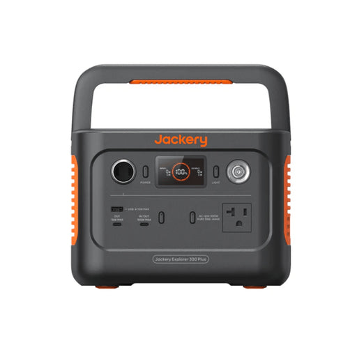 Jackery Explorer [300 PLUS] - 288Wh Power Station + SolarSaga 40W Panel | 300W Output | 11 lbs | App Control | 5-Year Warranty - ShopSolar: Complete Solar Kits + Lifetime Customer Support