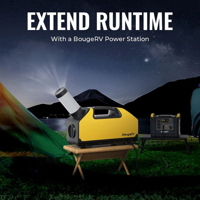 BougeRV Portable Air Conditioner | Extend Runtime