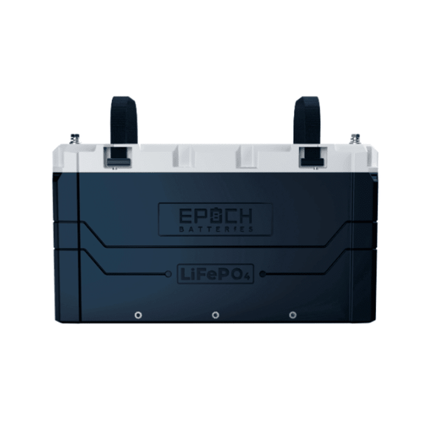 Epoch 12V 460Ah LiFePO4 Battery | IP67 Waterproof | Bluetooth Monitoring + Heating | Victron Comms | 10-Year Warranty - ShopSolar.com