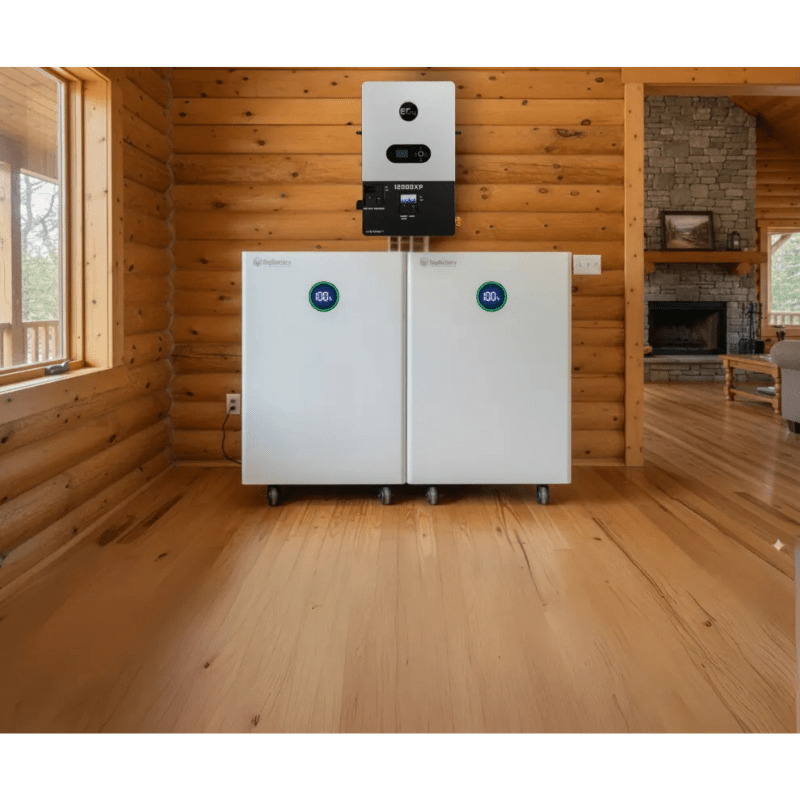 BigBattery 48V 15kWh NEXUS LiFePO4 Battery | Expandable to 225kWh | Built-In BMS, Heater & Fire Suppression | Indoor/Outdoor | 12-Year Limited Warranty - ShopSolar: Complete Solar Kits + Lifetime Customer Support