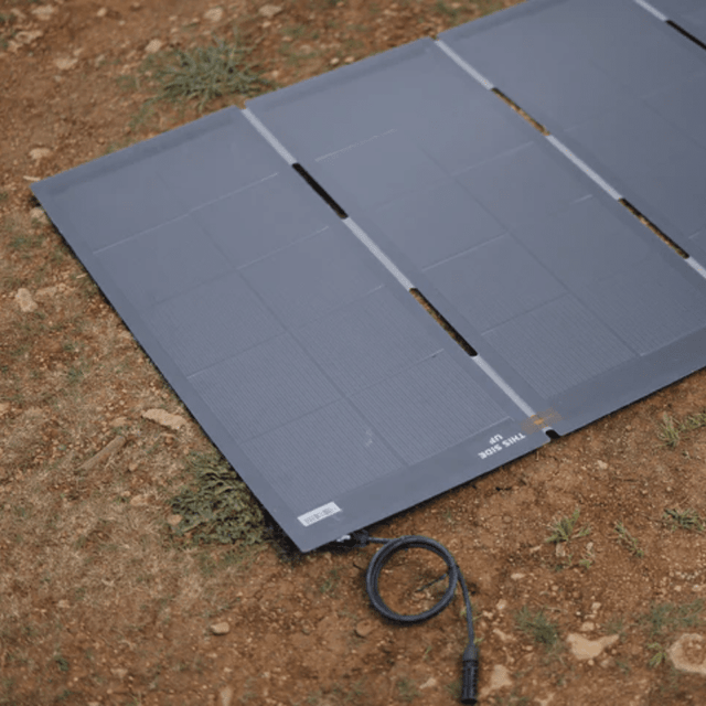 NUESolar200 Tactical Ultralight Folding Solar Panel | 200W | 7.5 lbs | TAA Compliant | Backpack-Ready | Rugged & Portable - ShopSolar.com