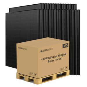 Sungold Power 450W Bifacial Solar Panel Pallet (32 Panels) | UL61730 | N-Type Mono Solar Panels | 30-Year Warranty - ShopSolar: Complete Solar Kits + Lifetime Customer Support