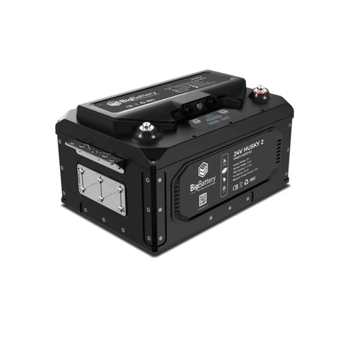 BigBattery 24V HUSKY 2 LiFePO4 Battery | 105Ah, 2.5kWh | Expandable Kits up to 7.5kWh | 10-Year Warranty - ShopSolar.com
