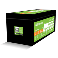 NUEPower 12V 400Ah LiFePO4 Battery | 8D Form Factor | 5,120Wh | Bluetooth App + Optional Heating | 5-Year Warranty - ShopSolar: Complete Solar Kits + Lifetime Customer Support