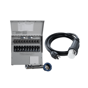 Anker SOLIX Manual Transfer Switch | 6-Circuit (30A, 120V) & 10-Circuit (50A, 120/240V or 30A Cable Kit) | UL 1008 | For F2000–F3800+ - ShopSolar: Complete Solar Kits + Lifetime Customer Support