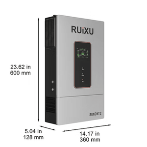 RUiXU SUNON7.2 Off-Grid Inverter | 7,200W | Split/Single-Phase | 120/240V | Dual MPPT | UL1741 | Stackable to 43.2kW | 3-Year Warranty - ShopSolar: Complete Solar Kits + Lifetime Customer Support
