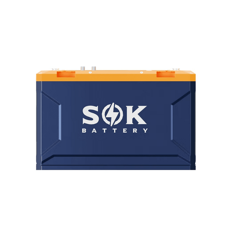 SOK 314Ah 12V LiFePO4 Battery | 3.7kWh | Bluetooth, Built-In Heater + CANBus | SK12V314 | 4,000–8,000 Cycles | 7-Year Warranty - ShopSolar: Complete Solar Kits + Lifetime Customer Support