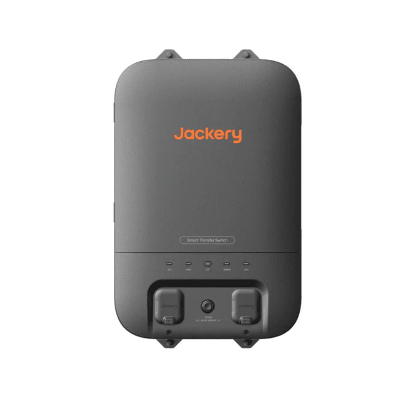 Jackery Smart Transfer Switch | Seamless ≤20ms UPS | Wi-Fi/Bluetooth App Control | Split Phase | 100A Input | 60A Output | Compatible w/ Explorer 5000 Plus - ShopSolar: Complete Solar Kits + Lifetime Customer Support