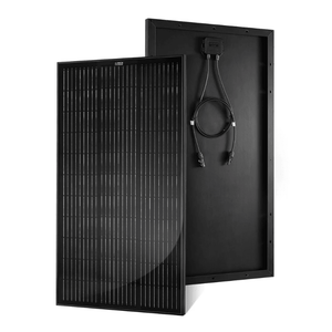 MEGA 100 | 100 Watt Solar Panel | Silver or All Black | Premier 12V Off-Grid Solar Panel for Vans, Campers, Boats | 25-Year Output Warranty | UL Certified - ShopSolar: Complete Solar Kits + Lifetime Customer Support