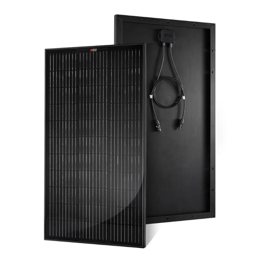 MEGA 100 | 100 Watt Solar Panel | Premier 12V Off-Grid Solar Panel for Vans, Campers, Boats | 25-Year Output Warranty | UL Certified - ShopSolar: Complete Solar Kits + Lifetime Customer Support