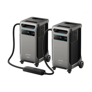 Anker F3800 [PLUS] Dual Kits - 7,680Wh / 6,000W | 120V/240V Output | 6,400W Solar Input | Choose Your Bundle Option | 5-Year Warranty