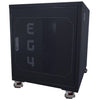 EG4 Enclosed Battery Rack [Pre-Assembled] | 3 Slot | Wheels Included - ShopSolar.com