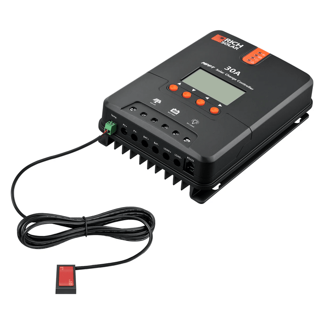 Rich Solar 30 Amp MPPT Solar Charge Controller - ShopSolar.com