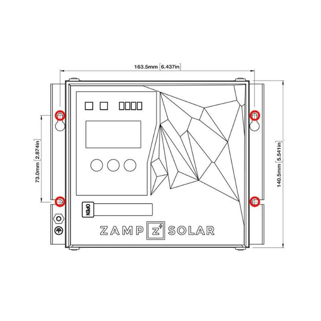 Zamp Solar 30 Amp MPPT Charge Controller - ShopSolar.com