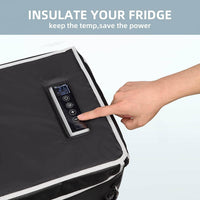 Bouge RV 12V 30 Quart (28L) Portable Car Fridge Cover - ShopSolar.com