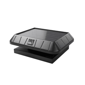 SunRise Solar Attic Fan with Integrated Solar Panel | 30W–45W Options | Flat or Curb Base | Up to 2,800 sq/ft Cooling - ShopSolar: Complete Solar Kits + Lifetime Customer Support