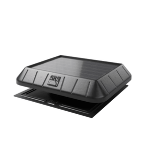SunRise Solar Attic Fan with Integrated Solar Panel | 30W–45W Options | Flat or Curb Base | Up to 2,800 sq/ft Cooling - ShopSolar: Complete Solar Kits + Lifetime Customer Support