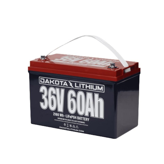 Dakota Lithium 36V 60Ah | Deep Cycle LiFePO4 Battery | Lithium Solar Battery - ShopSolar.com