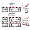 Renogy Deep Cycle AGM Battery 12 Volt 200Ah - Choose your Bundle - ShopSolar.com
