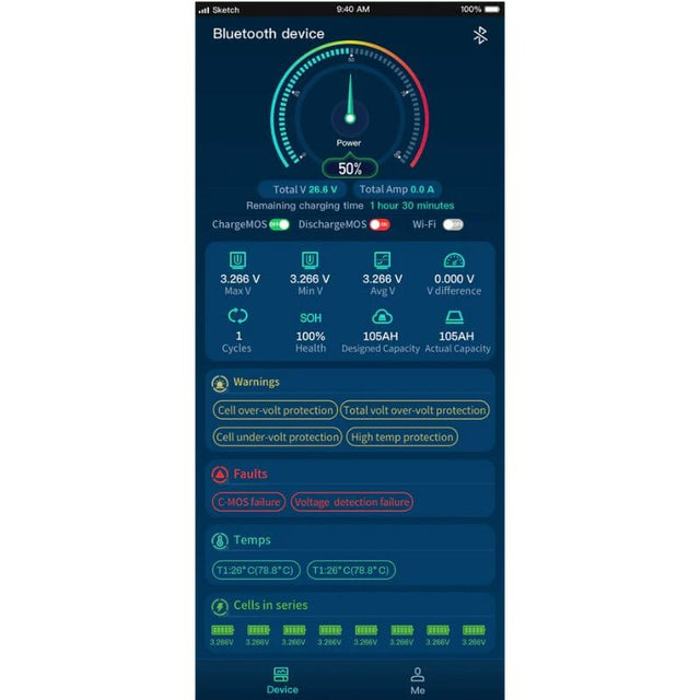 EPOCH 36V 50Ah | Heated & Bluetooth | Lifepo4 Battery - ShopSolar.com