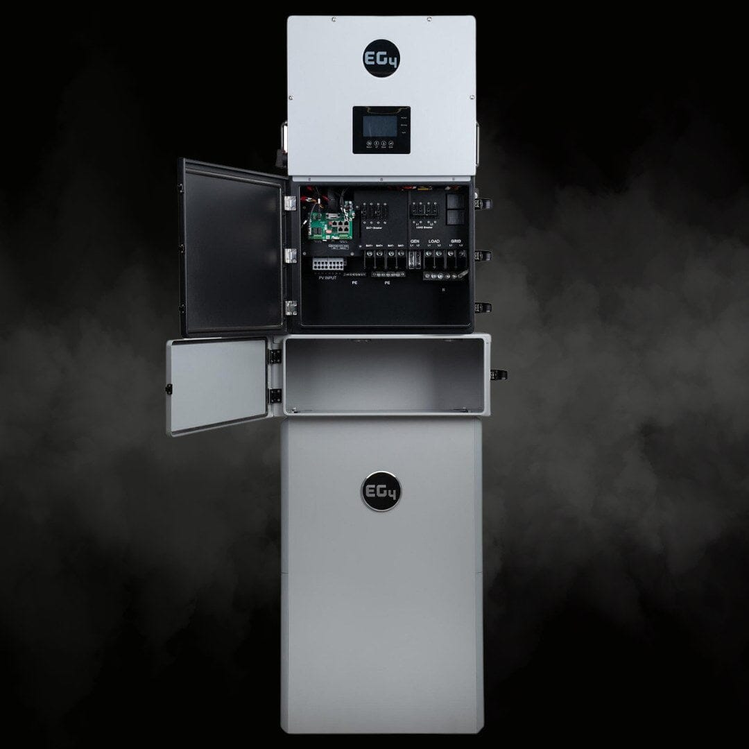 EG4 6000XP + WallMount [Indoor Battery] | 14.3kWh Capacity | Battery Storage Bundle | 48V 280Ah | Heated UL1973, UL9540A | 10-Year Warranty - ShopSolar.com
