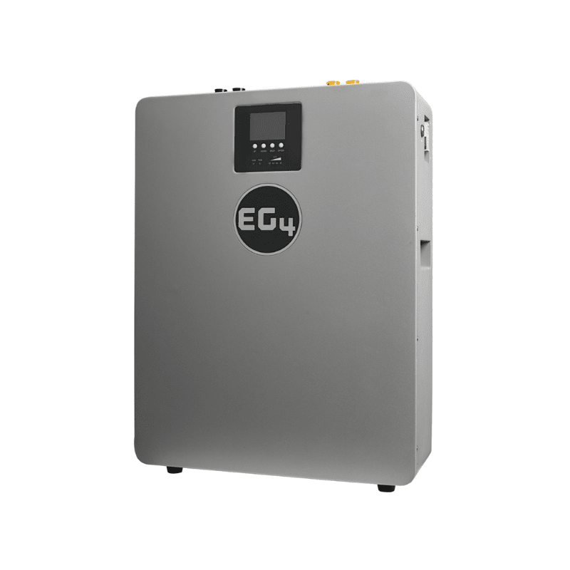 EG4 100Ah Lithium Battery - WallMount [Indoor] | 48V 5.12kWh LiFePO4 | UL1973 Certified | 10-Year Warranty - ShopSolar: Complete Solar Kits + Lifetime Customer Support