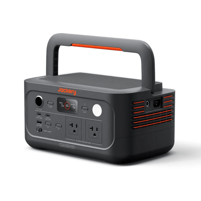 Jackery Explorer 600 v2 Solar Generator Kits | 640Wh | 500W (1,000W Surge) | Dual 100W USB-C | ≤0.01s UPS | 3+2 Year Warranty - ShopSolar: Complete Solar Kits + Lifetime Customer Support