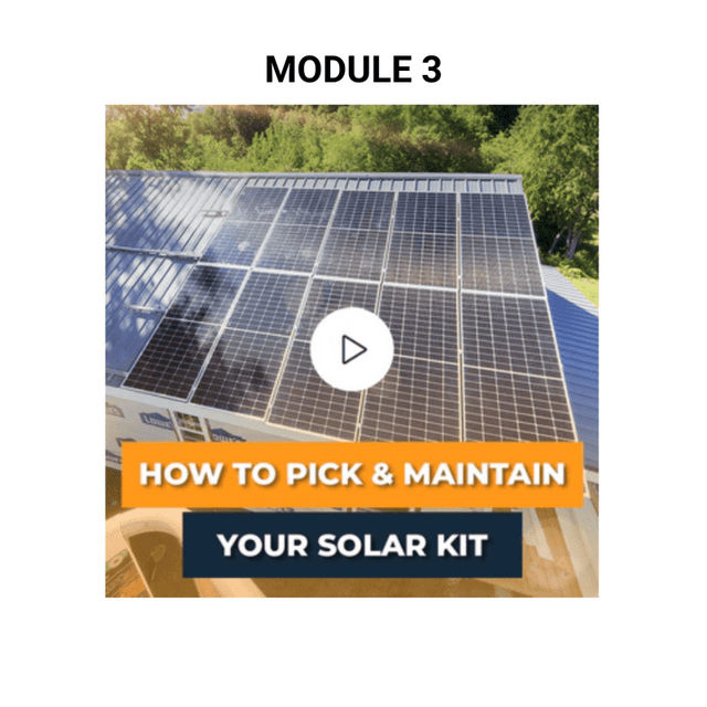 The Solar + Storage Blueprint | Step-By-Step Video Training, Example Setup Diagrams, Installation Instructions & More + 40-Page PDF Solar Handbook | Lifetime Access! - ShopSolar.com