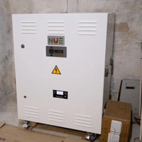 NUE SunKit 5050 EXT Portable Solar Generator | 5,000W Pure Sine Inverter + 5,120Wh LiFePO4 | 240V Output | 5kW Solar Input | 3-Year Warranty - ShopSolar.com