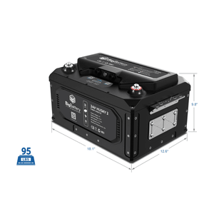 BigBattery 24V HUSKY 2 LiFePO4 Battery | 105Ah, 2.5kWh | Expandable Kits up to 7.5kWh | 12-Year Warranty - ShopSolar: Complete Solar Kits + Lifetime Customer Support