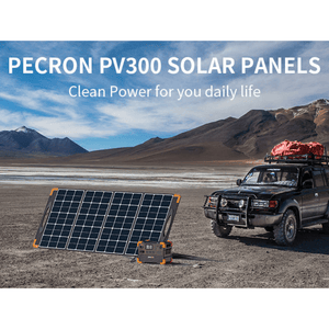 Pecron PV300 300W Portable Solar Panel | Monocrystalline | IP67 Waterproof | 22% Efficiency | Foldable & Flexible | Off-Grid Ready - ShopSolar: Complete Solar Kits + Lifetime Customer Support